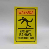 K3 Stickers, Safety Stickers, Applied Danger Stickers, Fall Risk Stickers