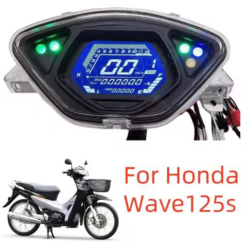 LED Digital Meter For Honda Wave125s Wave 125s W125s Dashboard Speedometer Assy Tachometer Assembly
