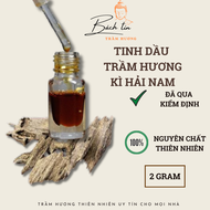 Tinh dầu Trầm hương Kì Nam kỳ trồng nguyên chất 1 gram -5gram Thành Tín Trầm Hương 101