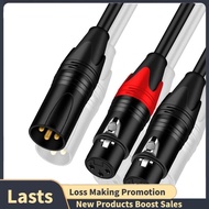 XLR to XLR Y-Splitter Cable Balanced XLR Female to Dual XLR Male Audio Microphone Adapter 2 XLR to X