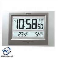 Casio ID-16S-8D ID16S ID16 ID-16 Digital Auto Calendar Thermometer Hygrometer Wall Clock