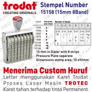 Trodat 15158 8-Digit Manual Stamp