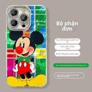 Ốp Lưng Điện Thoại Silicon Hình Chú Mickey Dễ Thương Cho Vivo X200 pro Vỏ Bảo Vệ Toàn Diện Cho Ống K