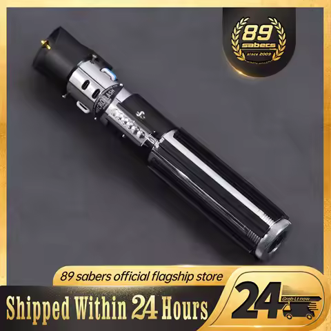 89Sabers Vader EP5 Proffie V3.9 latest version neopixel Lightsabers laser sword with 1 Inch Pixel Bl