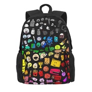 Bfdi Backpack Printing Outdoor Travel Kids Large Capacity Student Schoolbag Casual Shoulder Bag