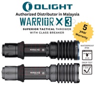 Olight Warrior X3 Rechargeable Tactical Flashlight Waterproof Torchlight Camping Hiking Compact Torc