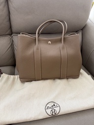 hermes garden party 36 gp36 etoupe 大象灰 愛馬仕