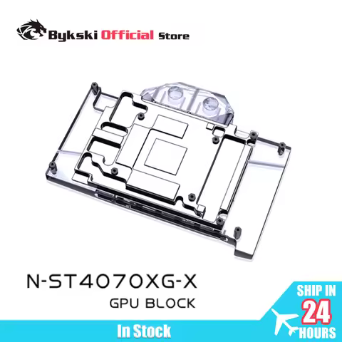 Bykski N-ST4070XG-X GPU Block for ZOTAC GeForce RTX 4070-12GB X-GAMING / Twin Edge Video Card Water 