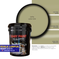 18 Liter - LATTE SS361254, Easy Paint for interior & exterior wall, wood and steel.