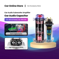 High Performance Car Audio Power Capacitor【CO-410 4.0 Farad / AD-90N 9.0F】with Light Digital Display