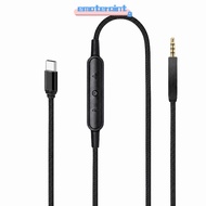 EMOTEPH 2.5mm to Type C Cable, With Mic 4.9ft / 1.5m 2.5mm to USB C Sound Cord, Lossless Noiseless B