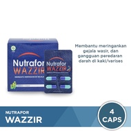 Nutrafor WAZZIR Obat Wasir | Ambeien | Varises Herbal