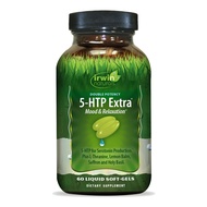 Irwin Naturals Double Potency 5-HTP Extra - 60 Liquid Soft-Gels - for Relaxation & Serotonin Product