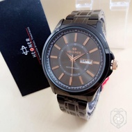 Jam tangan HEGNER 1250 FULL BLACK PRIA
