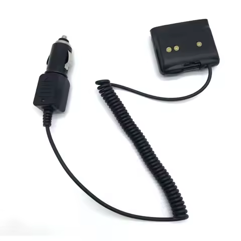 DC 12V Car Charger FNB-80Li FNB-58 Battery Eliminator Adaptor For YAESU VX-5R VX-6 VX-7R VXA-700 HX4