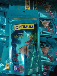 อาหารปลา OPTIMUM MICRO สำหรับปลาปากเล็ก ขนาด 50 กรัม ***ส่งด่วนเคอรี่