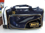 日本品牌 ZETT 中型棒壘 個人裝備袋 旅行袋《BAT-615》深藍 共四色