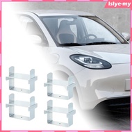 [LslyeMY] 4x Leaf Spring Clamp Kit 2.5inch for Trailer Control of Axle Torque Ski Boat Silver