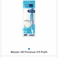 Masker Wajah 4D Premium isi 4