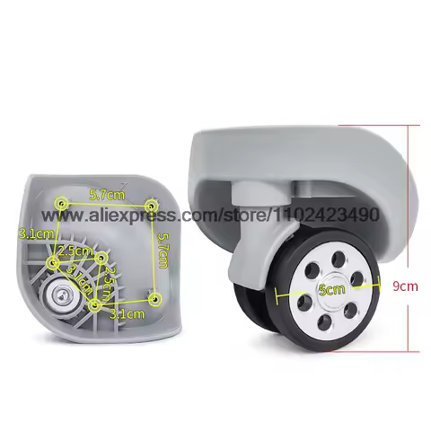 Luggage trolley wheel accessories W040-1/JL-093 universal wheel password travel luggage wheel replac