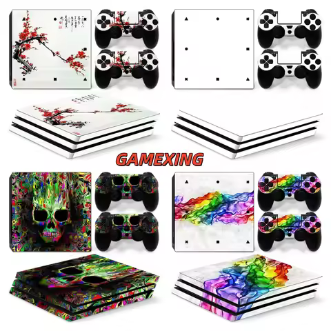 Console Skin for PS4 Pro Sticker Protective Decal Vinyl Cover Wrap for PS4 Pro