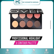 MAKE OVER-PROFESSIONAL HIGHLIGHT & CONTOUR PALLETE 8x3.5gr