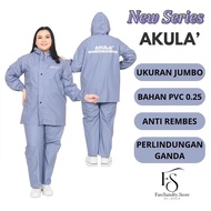 AKULA Jumbo Raincoat Set 3XL and 4XL Men's and Women's Thick Original Akula