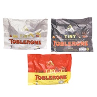 [3 PACKS] TOBLERONE TINY 25PIECES CHOCOLATE INSIDE MILK CHOCOLATE DARK CHOCOLATE WHITE CHOCOLATE