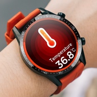 Smartwatch สมาร์ทวอทช์ 2021 ECG PPG Smart Watch Men Temperature Monitor Sports Fitness Tracker Heart Rate Smartwatch For Xiaomi Huawei GT Support PhoneSmartwatch สมาร์ทวอทช์ Black