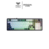 คีย์บอร์ดไร้สาย - AULA F99Pro - Gasket Mechanical Keyboard คีย์ไทย แบต 8000mAh รับประกัน 2 ปี