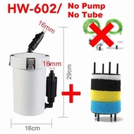 220-240V Sunsun Mini External Aquarium Filter Canister Fish Marine Tank Pre Filter Cylinder Sponge F