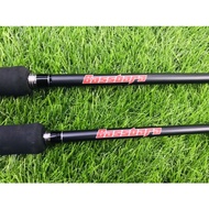 viper bassbara spinning fishing rod