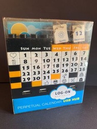 Perpetual Calendar USB Hub 日曆型USB 集線器