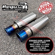 Regu 06&R Straight Flow Ekzos Muffler ️‍
