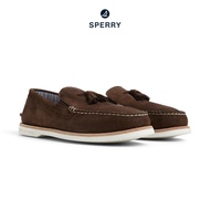SPERRY AUTHENTIC ORIGINAL TASSLE LOAFER รองเท้าโลฟเฟอร์ ผู้ชาย สีน้ำตาล ( FLT - 13967538 )