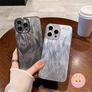 Bling Cases For Vivo Y77 Y77E Y76 Y76S S1 Y93 Y91C Y73S Y71T Y70S Y55S Y72T Y55 Y75 5G Y19 Y53S Y72S IQOO Z3 Z5X Y19 Y50 Shinning Glitter Soft Phone Case With Feather Shiny Paper
