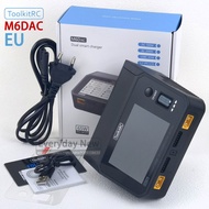 ToolkitRC M6DAC lithium battery charger 1-6S intelligent 2-channel 2CH AC200W DC700W IPS remote cont