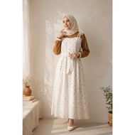 Hagia Overall Dress Hagia Flower Dress