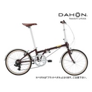 2024 DAHON ダホン BOARDWALK D7 ボードウォークD7 チョコレート 7段変速 折り畳み自転車