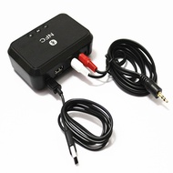 Bluetooth Audio Connector NFC Bluetooth Receiver 3.5 AUX Car Speaker Receiver RCA Dual Lotus Bluetoo