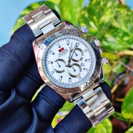 Full Stainless Ticarto Mens Watch Automatic Hand Analog Casual Watch Actual-Pic Non-Tarnish  Shock P