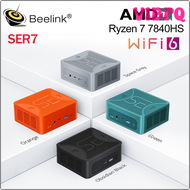 VIBPQ Beelink Ser6 7735hs Ryzen7สูงสุด6900hx Tdp Bis 54W คอมพิวเตอร์ขนาดเล็ก Ddr5 32Gb Ssd 500Gb Nvm