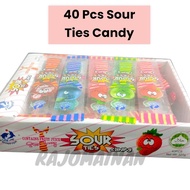 Sour Ties Candy 40 Pcs