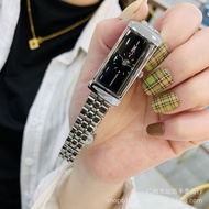 Mishali Watch Rectangular Medieval Retro Gold Watch Steel Belt Fashionable Small Fragrance Womens Wa