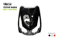 Tutup Dada TGP untuk Honda Beat / Beat New warna Hitam BLACK
