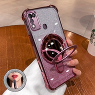 Case For infinix hot 10 play hot 11 play hot 9 play Imported anti drop material new makeup mirror ho