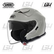 Shoei J-Cruise 3 Plain Chalk Grey Glossy
