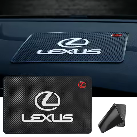 PVC Car Dashboard Anti Slip Mat Silicone Pad For Lexus F SPORT GS IS LS LX CT LC RC GX460 Ct200h LBX