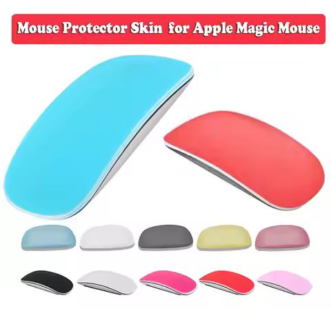 Fashion Mouse Cover Skin Silicone Soft Mouse Protector Film Guard For Apple Magic Wireless Mouse Lap