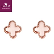 HABIB Oro Italia 916 Rose Gold Earring GE71110220(R)